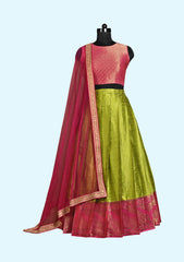 New Traditional Ethnic Wear for Girls Lehenga with Dupatta