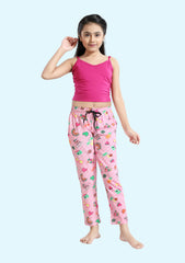 Print Pyjama for Women and Girls.  Suitable for Gym, Yoga, Cycling, Night Wear, Casual wear, and other sports.