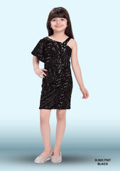 Embellished A-line Dress D.no:7167 White