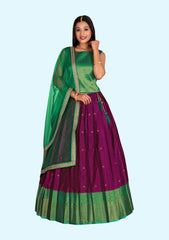 New Traditional Ethnic Wear for Girls Lehenga with Dupatta