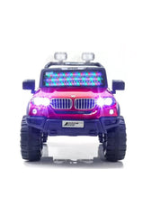 Rangildas & Bros Rechargeable Remote Control Off-Road BMW Jeep for kids Car Battery Operated Ride On