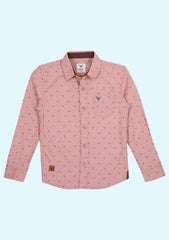 Printed Shirt with Patch Pocket