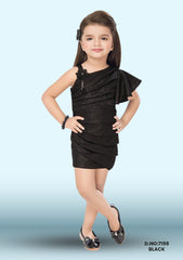 Embellished Girls Jumpsuit D.no:7198 Yellow