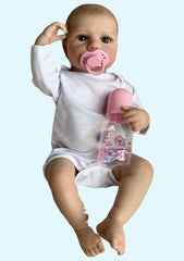 Reborn Baby Doll 22 Handmade Lifelike Girl Toddler, Named Lucy