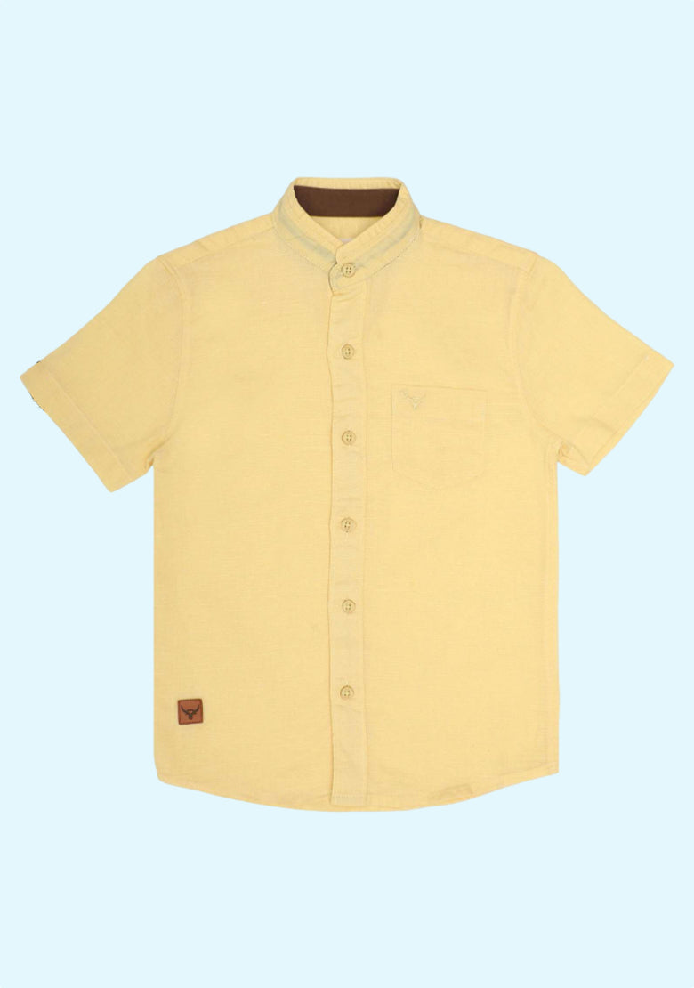 Men Patch Pocket Classic Shirt