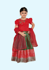 New Traditional Ethnic Wear for Girls Lehenga with Dupatta