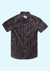 Tree Texture Brown Shirt