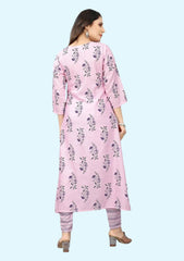 Women Multicolor Printed Kurta and Trouser Set