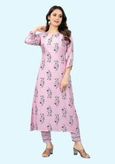 Women Multicolor Printed Kurta and Trouser Set