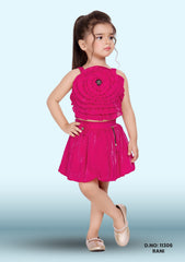 Girls Party (Festive) Top Skirt D.no: 11306 Rani