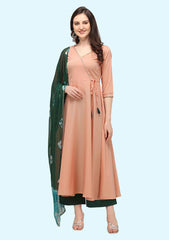 Women Viscose Rayon Kurta Dupatta Set