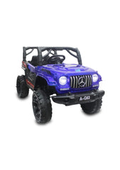 Wishmaster Kids Driving Steering | Remote | Mobile App Control Electric Car For 1-6 Year Jeep Battery Operated Ride On