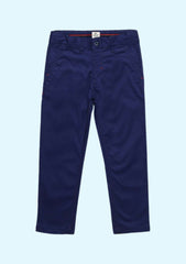 Slim Trousers With Slant Pockets