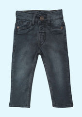 Jeans With Button Closure For Boy Baby