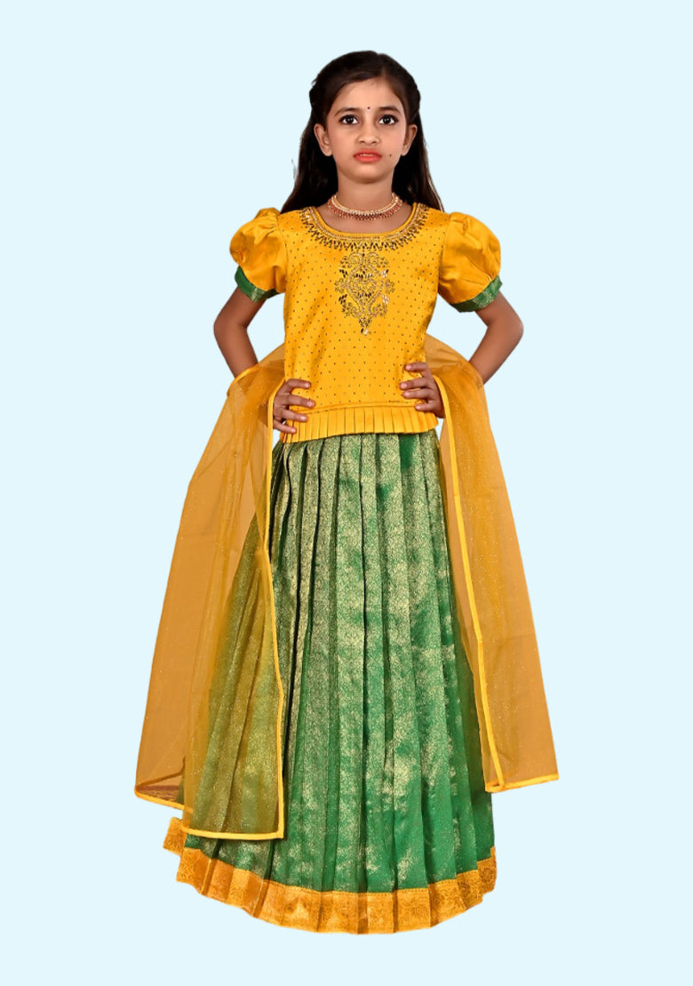 New Kids Lehenga Readymade for Girls Lehenga with Dupatta