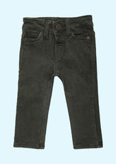 Jeans With Button Closure For Boy Baby