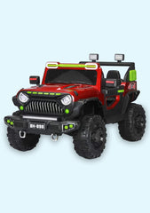 Driving Thar Jeep for Kids 1 to 8 Years | Driving Electric Car Toy Ride on | Loading Capacity of 50 Kg | Bluetooth Music Player | Remote Control & Manual Steering Drive