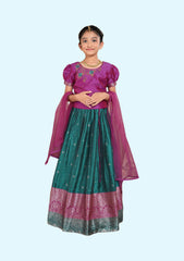 New Traditional Ethnic Wear for Girls Lehenga with Dupatta