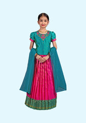 New Traditional Ethnic Wear for Girls Lehenga with Dupatta