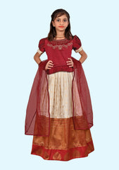 New Kids Lehenga Readymade for Girls Lehenga with Dupatta