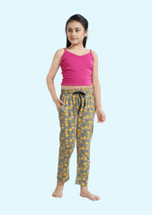 Print Pyjama for Women and Girls.  Suitable for Gym, Yoga, Cycling, Night Wear, Casual wear, and other sports.