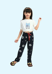 Print Pyjama for Girls. Suitable for Gym, Yoga, Cycling, Night Wear, Casual wear, and other sports.