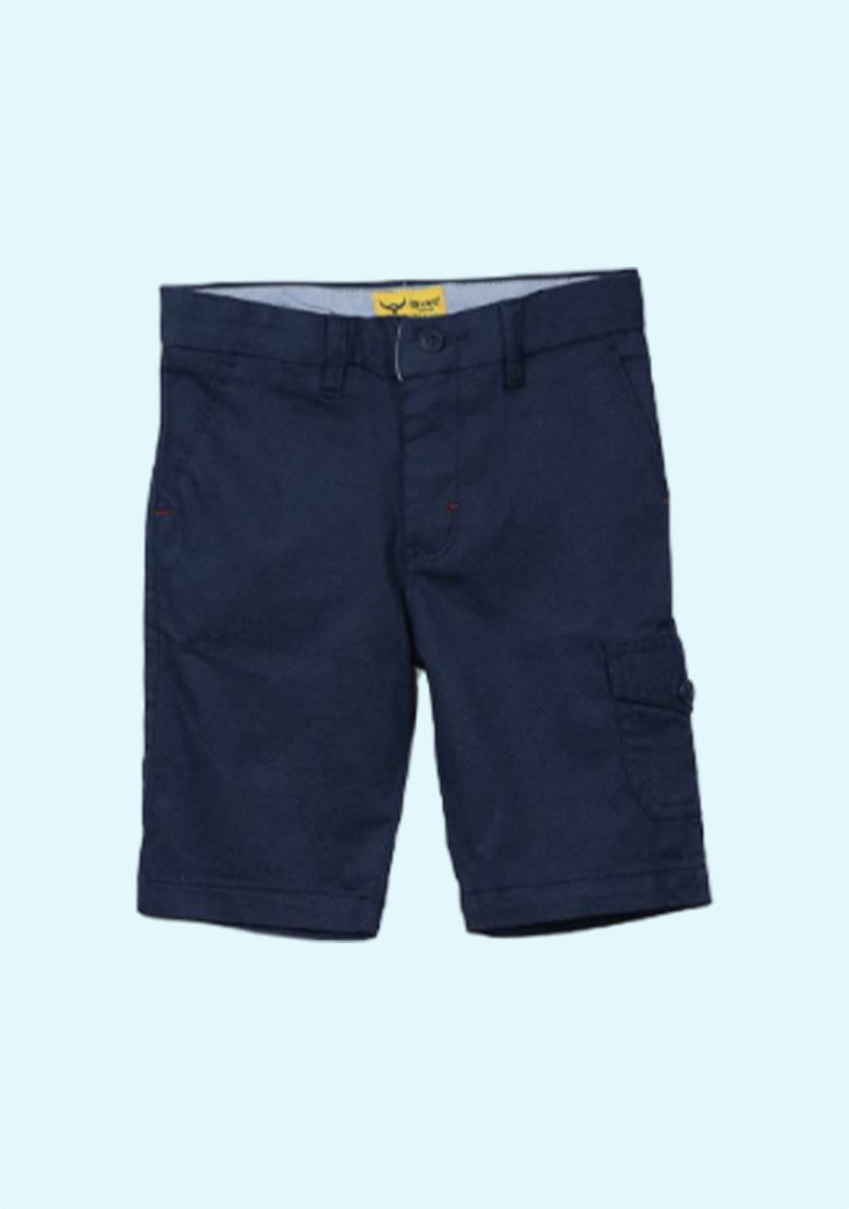 Slim Fit Flat-front Shorts