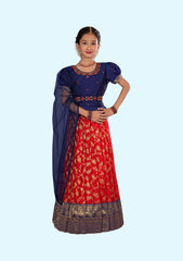 New Traditional Ethnic Wear for Girls Lehenga with Dupatta