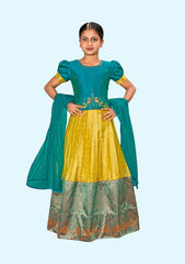 New Traditional Ethnic Wear for Girls Lehenga with Dupatta