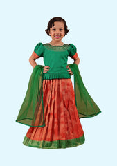 New Traditional Ethnic Wear for Girls Lehenga with Dupatta