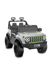 PP INFINITE Kids Thar 12V Electric Ride On Jeep For Kids With Bluetooth, Music 1-6 Yrs Jeep Battery Operated Ride On