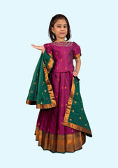 New Traditional Ethnic Wear for Girls Lehenga with Dupatta