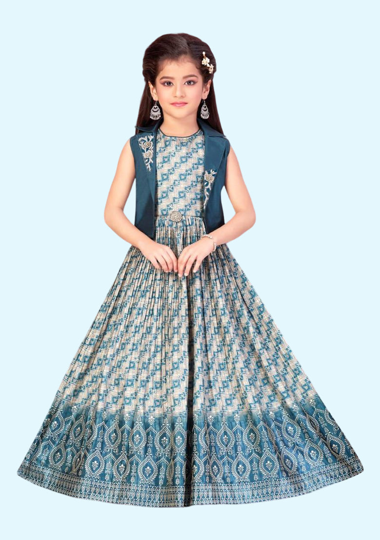 Excellent Quality Sharara and Palazzo Style Full Length Kinds Anarkali Gown for Party Wear from Indian Supplier