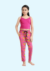 Print Pyjama for Women and Girls.  Suitable for Gym, Yoga, Cycling, Night Wear, Casual wear, and other sports.