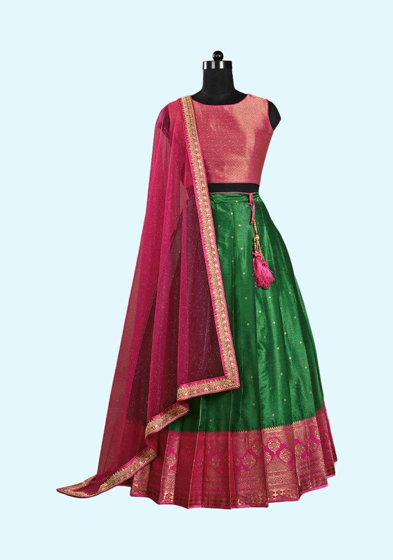 New Traditional Ethnic Wear for Girls Lehenga with Dupatta