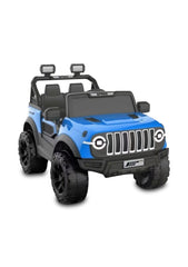 PP INFINITE Kids Thar 12V Electric Ride On Jeep For Kids With Bluetooth, Music 1-6 Yrs Jeep Battery Operated Ride On