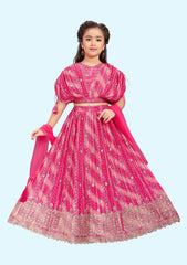 Readymade kids dresses beautiful girls Pink western wear collection