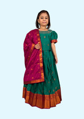 New Traditional Ethnic Wear for Girls Lehenga with Dupatta