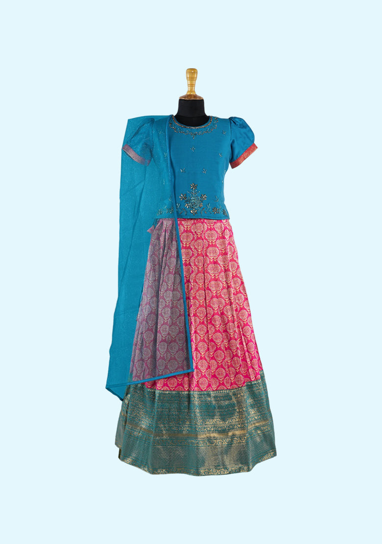 New Traditional Ethnic Wear for Girls Lehenga with Dupatta