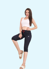 APLUS RIBB LADIES CAPRI A