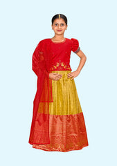 New Traditional Ethnic Wear for Girls Lehenga with Dupatta