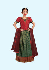 New Traditional Ethnic Wear for Girls Lehenga with Dupatta