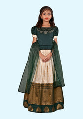 New Kids Lehenga Readymade for Girls Lehenga with Dupatta