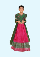 New Traditional Ethnic Wear for Girls Lehenga with Dupatta