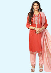 Latest Cotton Kurti Touser & duptta Set