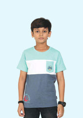 Boys Printed Pure Cotton T Shirt (Pack of 1)