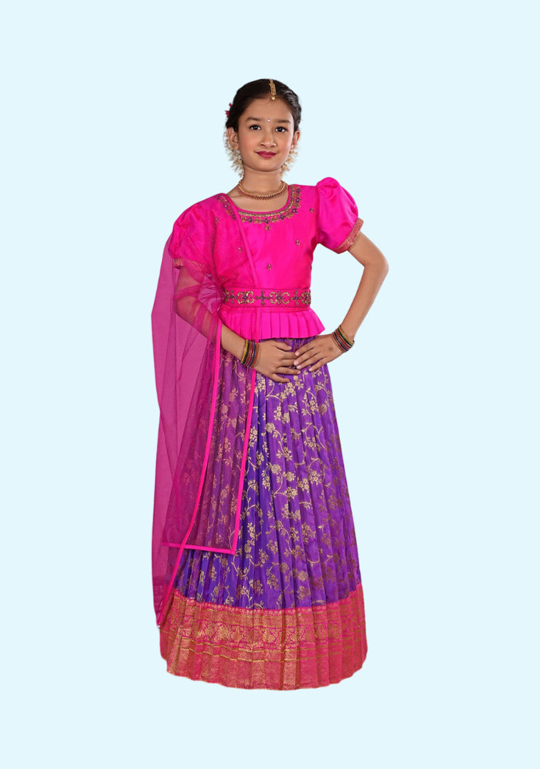 New Traditional Ethnic Wear for Girls Lehenga with Dupatta