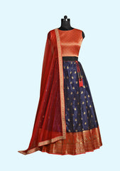 New Traditional Ethnic Wear for Girls Lehenga with Dupatta