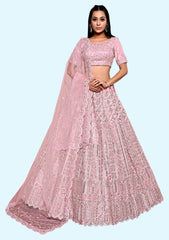 Women Multicolor Semi Stitched Lehenga Choli Set with Dupatta