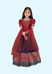 New Traditional Ethnic Wear for Girls Lehenga with Dupatta